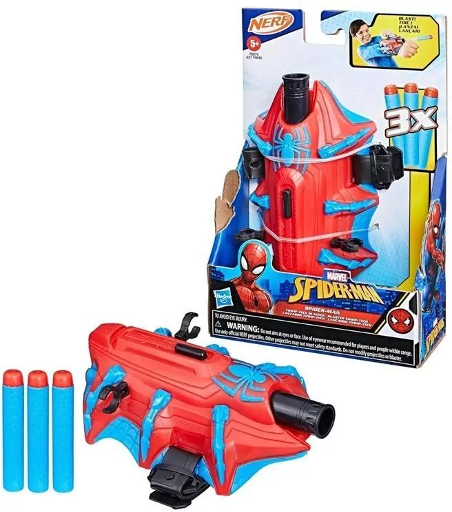Nerf Spiderman wyrzutnia - tantis.pl