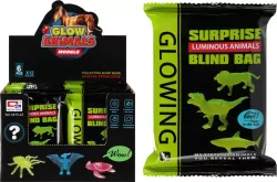 ZWIERZ FLUORESC 6X19 MIX MC SASZETKA DISP 12/720