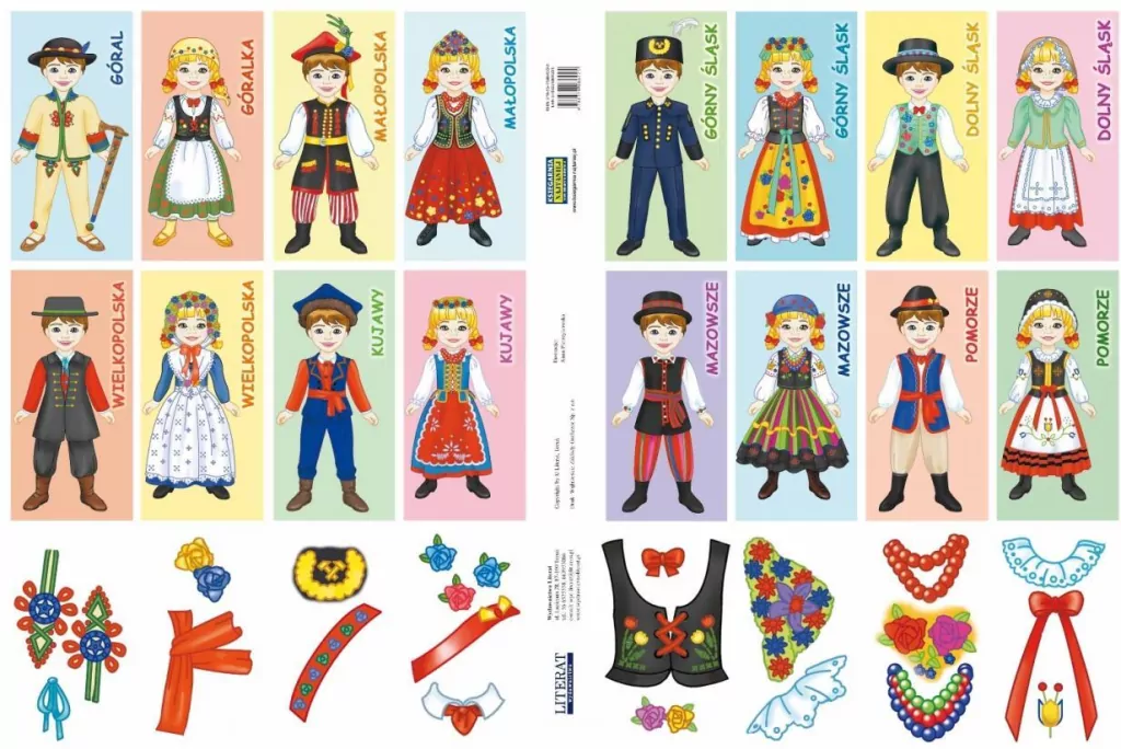 Stroje regionalne. Naklejki - tantis.pl