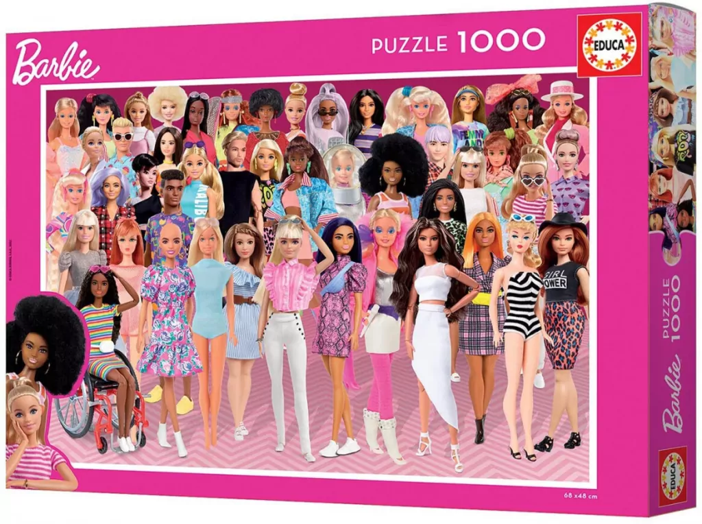 Puzzle 1000 Barbie - tantis.pl