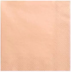 Serwetki trójwarstwowe łososiowe 33x33cm