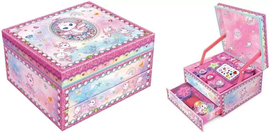 Zestaw z pieczątkami. Kot baletnica - tantis.pl