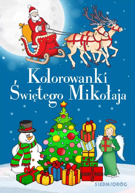 Kolorowanki Świętego Mikołaja - tantis.pl