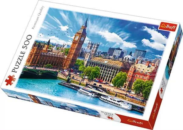 Puzzle 500. Słoneczny Londyn. 37329 - tantis.pl