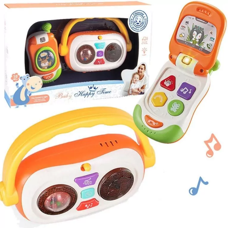 Radio grające i telefonik z klapką - tantis.pl