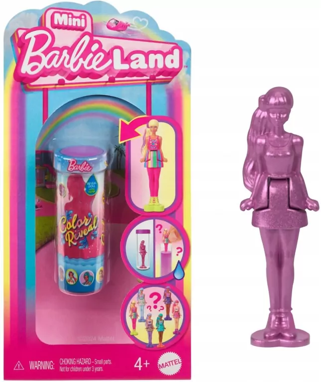 Barbie Mini BarbieLand Color Reveal Minilalka, mix - tantis.pl