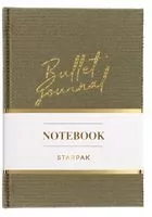 Notes A5/80K sztruksowy oliwka - tantis.pl