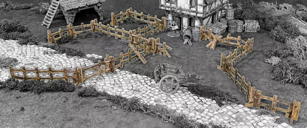 BattleSystems: Wooden Fencing - tantis.pl