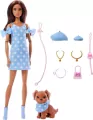 Barbie Jednakowa stylizacja Lalka i piesek Groszki - tantis.pl