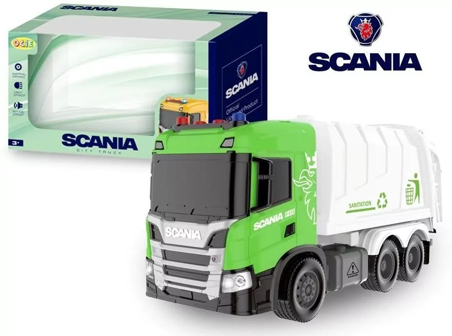 Auto miejskie śmieciarka Scania - tantis.pl