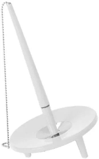 Długopis Epoca Plast desk set biały - tantis.pl