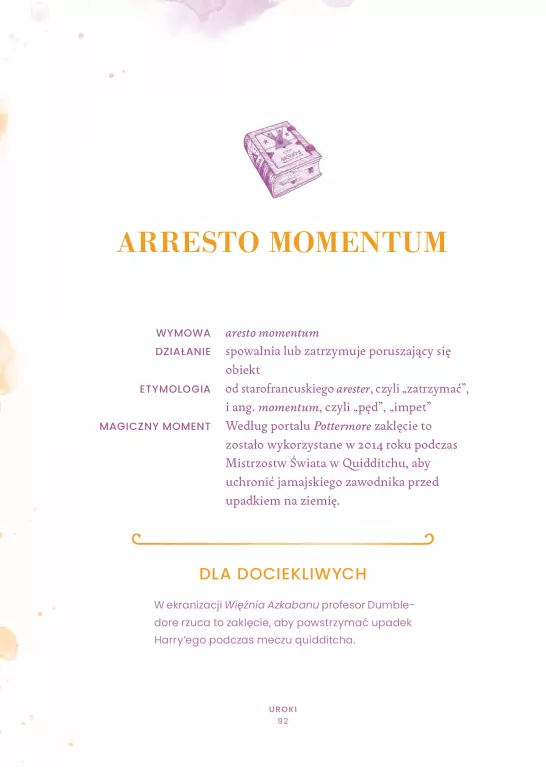 Nieoficjalna Wielka Księga Zaklęć Harry'ego Pottera. Kompletny przewodnik po zaklęciach dla czarodziejów i czarownic - tantis.pl