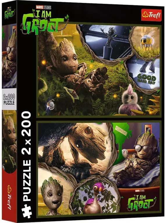 Puzzle 2x200. Ja jestem Groot. 13315 - tantis.pl