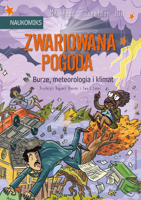 Zwariowana pogoda - burze, meteorologia i klimat. Naukomiks - tantis.pl
