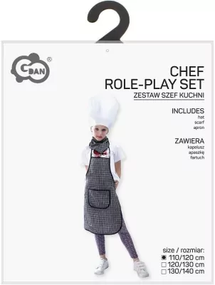Strój dla dzieci Szef kuchni rozm. 110/120cm