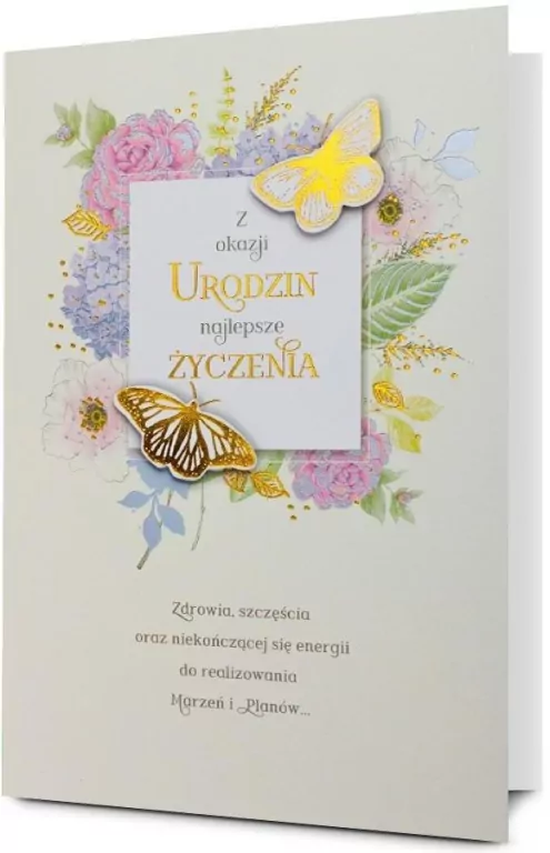 Karnet Urodziny - tantis.pl