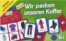 Gra językowa Niemiecki Wir packen unseren Koffer. Opr. karton - tantis.pl