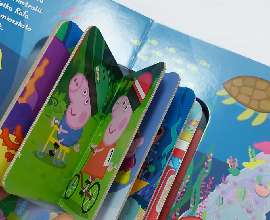 Z Peppą przez świat. Dopasuj i czytaj cz. 1 Peppa Pig - tantis.pl