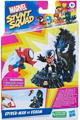 Zestaw figurek Stunt Squad Marvel Spider Man Venom