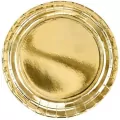 Talerzyki złote 23cm - tantis.pl