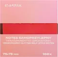 NOTES SPRZYL 75X75/100K TRANSP OMBRCZE STK12/360 - tantis.pl