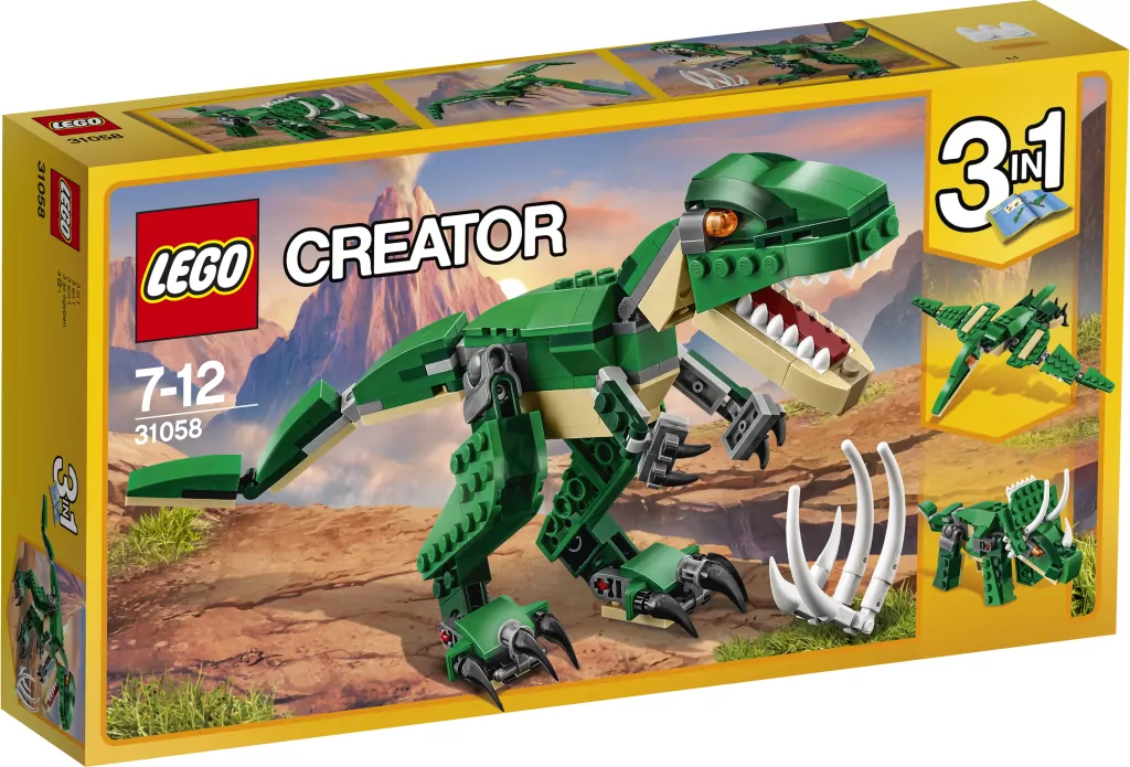 LEGO Creator 3w1. Potężne dinozaury. 31058 - tantis.pl