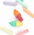 Kreda jumbo lody włoskie 8 elementów KIDEA - tantis.pl