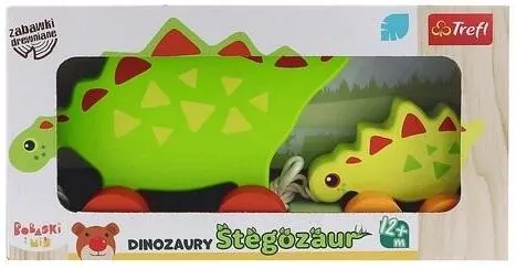 Stegozaur. Zabawka drewniana - tantis.pl