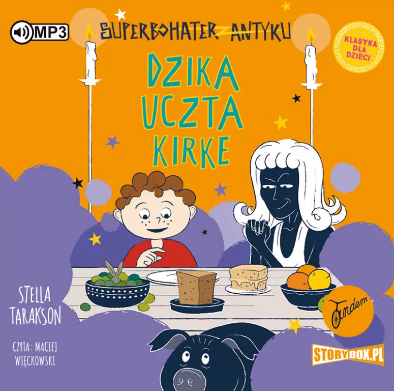 Dzika uczta Kirke. Superbohater z antyku. Tom 7. Audiobook - tantis.pl