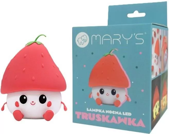 Lampka nocna LED truskawka - tantis.pl