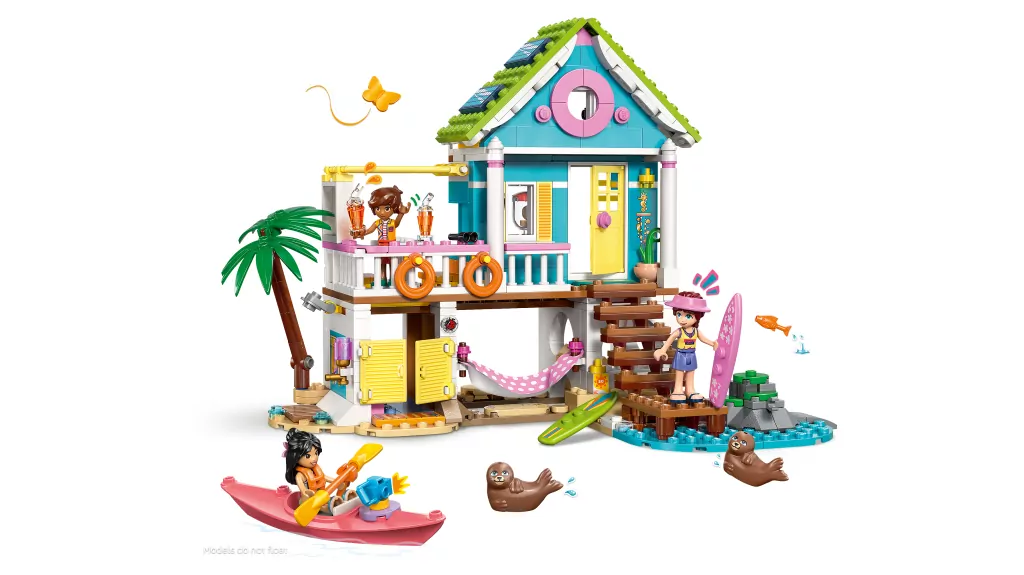 LEGO® Friends.  Domek na plaży z fokami 42699 - tantis.pl
