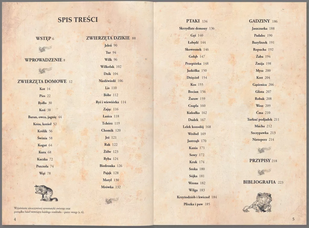 Bestiariusz. Zwierzęta - tantis.pl