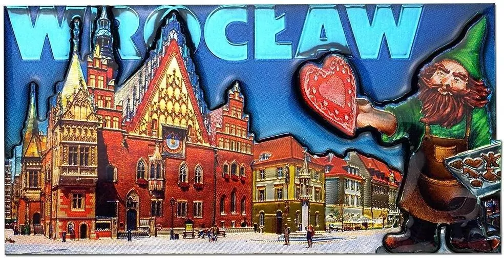 Magnes I love Poland Wrocław - tantis.pl