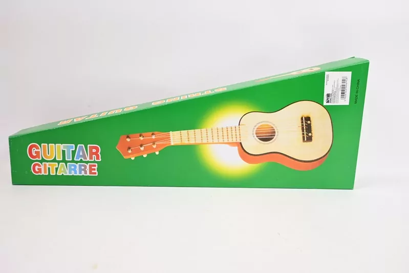Gitara klasyczna drewniana w pudełku 00694 DROMADER - tantis.pl