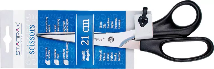 Nożyczki biurowe 21 cm. STARPAK - tantis.pl