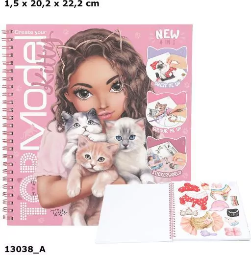 Szkicownik Kitty Top Model 13038A - tantis.pl