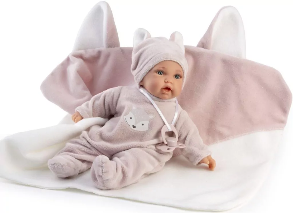 Lalka hiszpańska Petit z kocykiem 27cm - tantis.pl