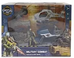Zestaw wojskowy z helikopterem