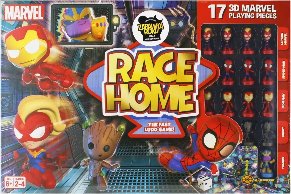Race Home Marvel CARTAMUNDI - tantis.pl