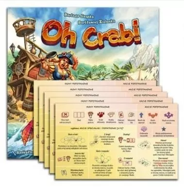Oh Crab! pakiet językowy (edycja PL/EN/DE/ES) - tantis.pl