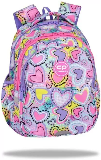 Plecak 2-komorowy Coolpack Jerry Pastel Hearts - tantis.pl