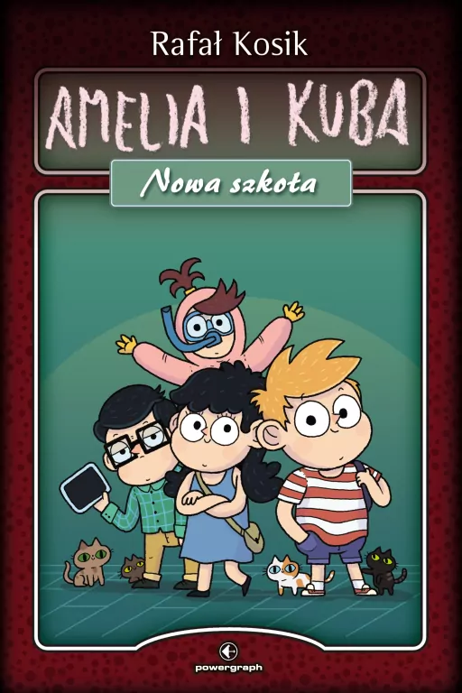 Nowa szkoła.  Kuba I Amelia - tantis.pl