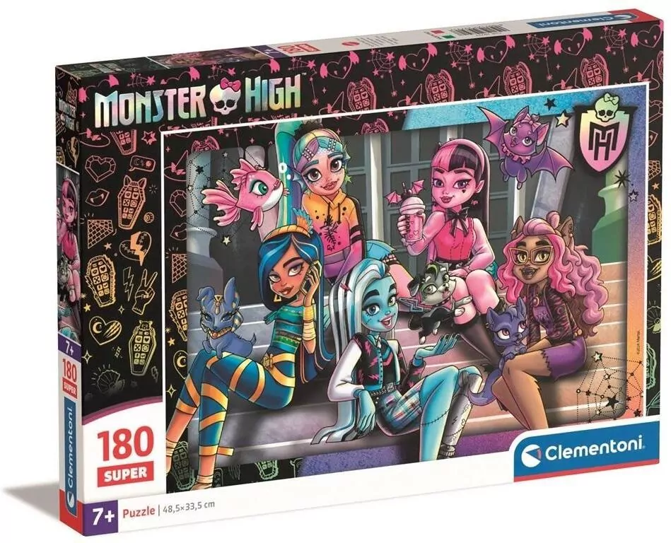 Puzzle 180 Super Monster High - tantis.pl
