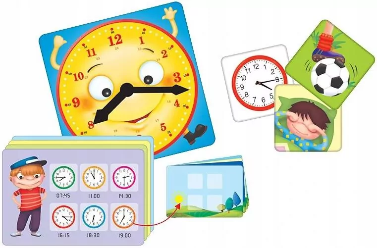 Mój zegar. Loteryjka edukacyjna - tantis.pl