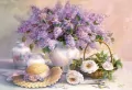Puzzle 1000. Kwiaty i kapelusz - tantis.pl