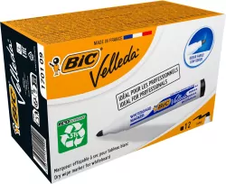 Marker Velleda Eco okrągły czarny 12 sztuk BIC