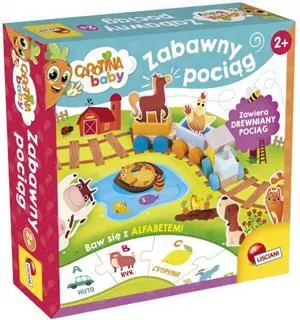 Zabawny pociąg. Carotina Baby - tantis.pl