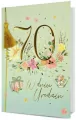 Karnet B6 Urodziny 70 - tantis.pl