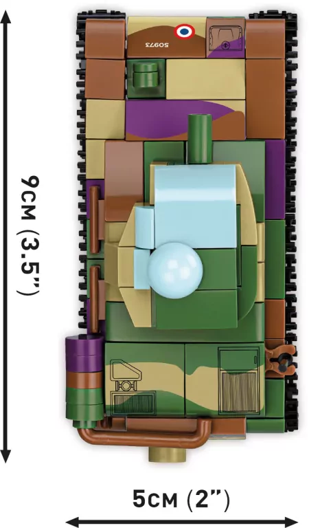 Cobi. Historical Collection Renault R35,Valentine IX - tantis.pl