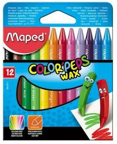 Kredki Colorpeps. Świecowe. 12 kolorów. - tantis.pl